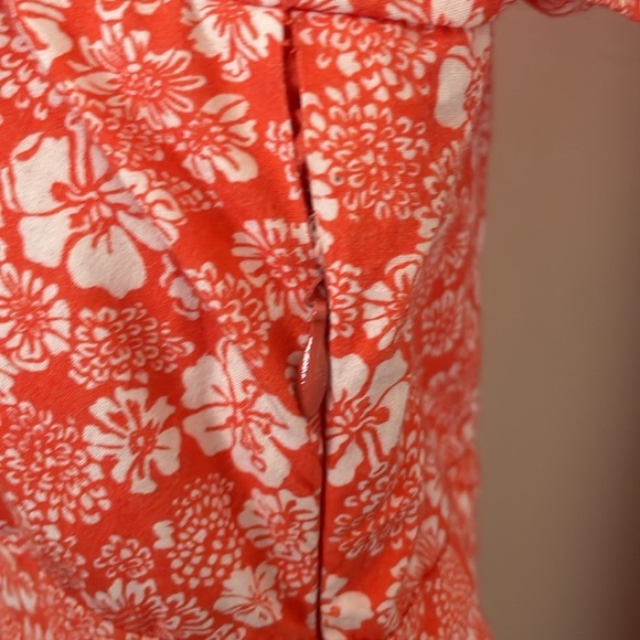 Anthropologie Forever That Girl Floral Puff Sleeve Smocked Back Mini Dress - Picture 6 of 7